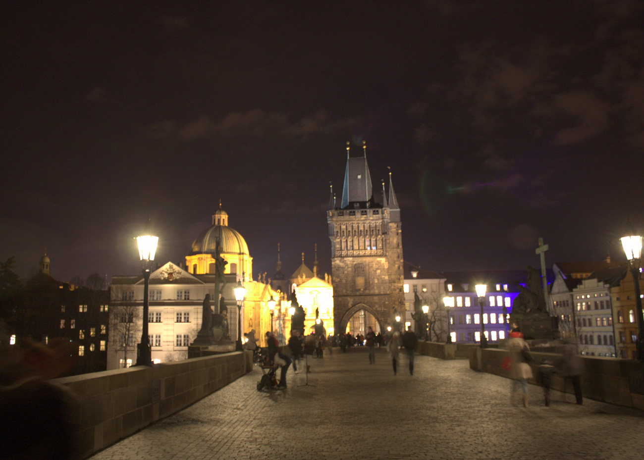 Charles Bridge in Motion