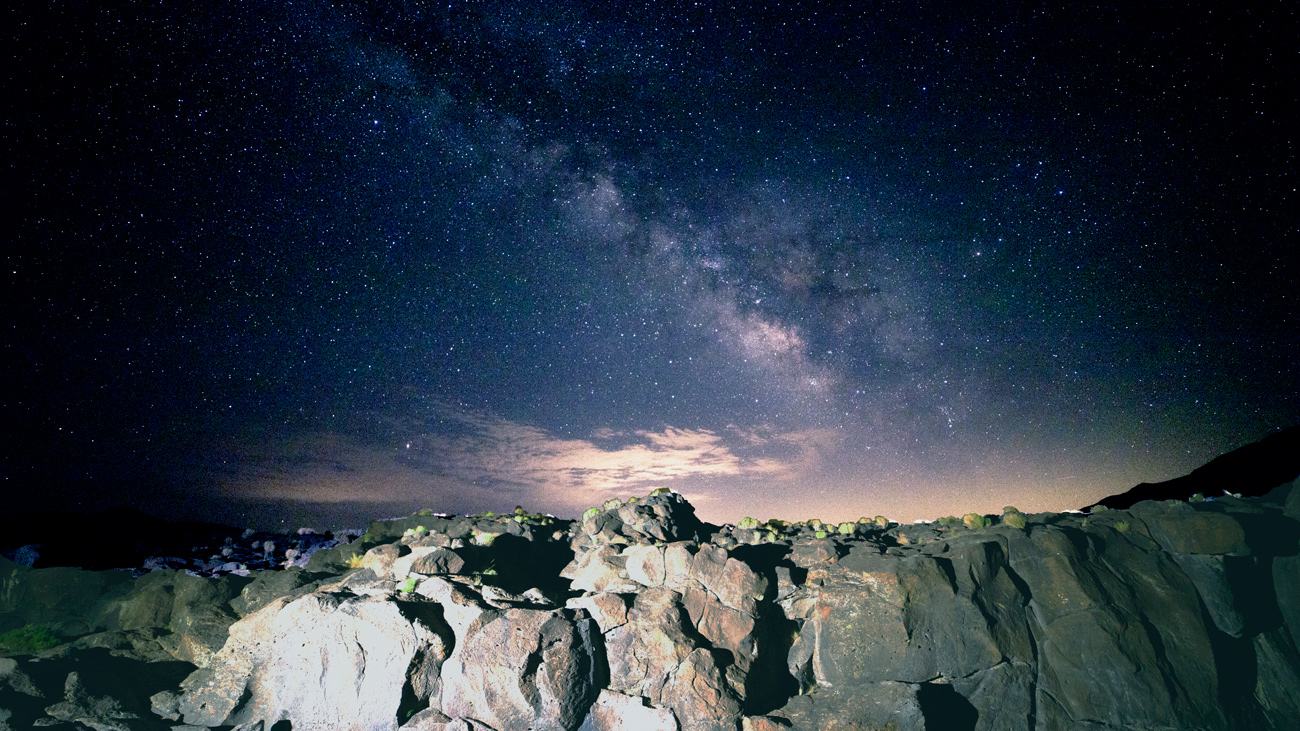 Fossil Falls, Milky Way II