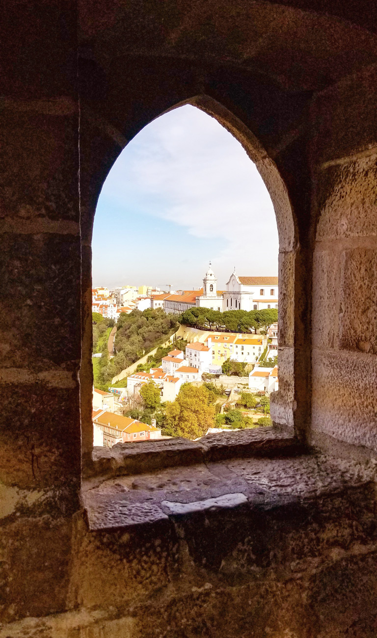 Lisbon View, from Castello de Sao Jorge