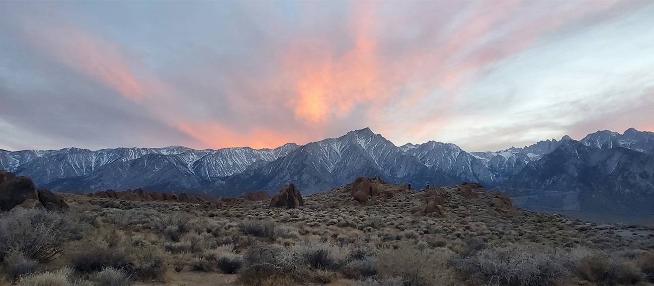 Sunset, Sierra Nevada