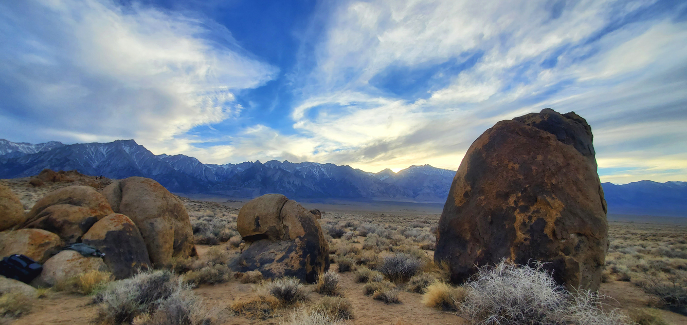 Alabama Hills, Sunset