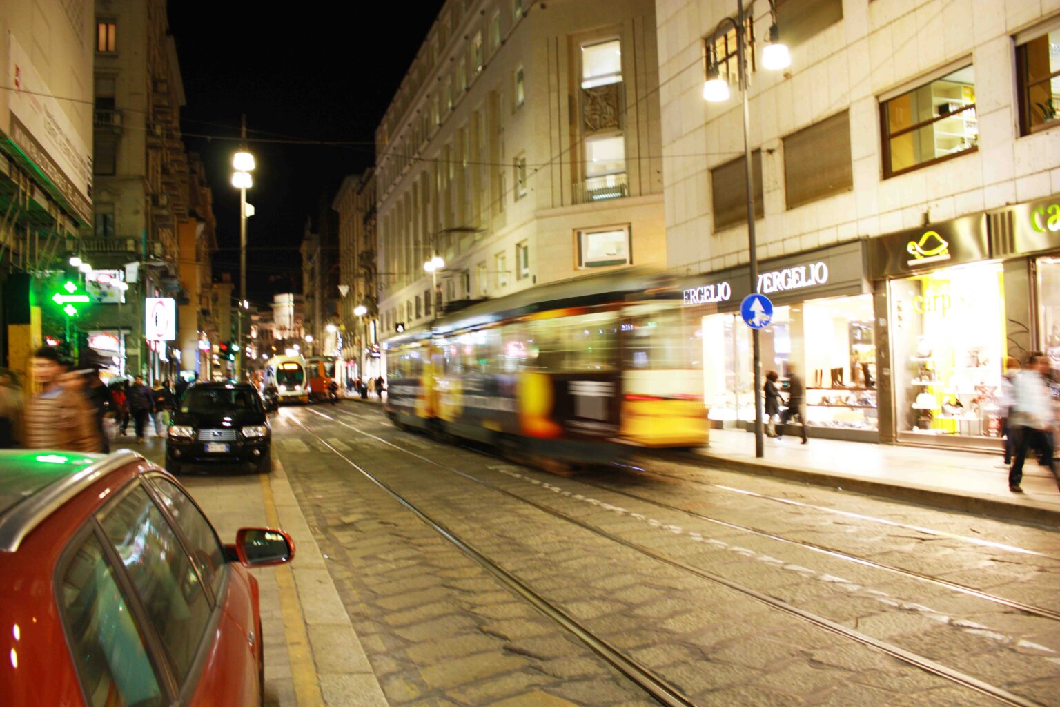 Motion at Night – Milan