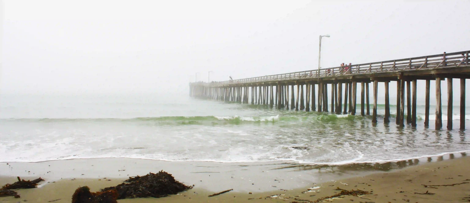Cayucos Pier on a Foggy day