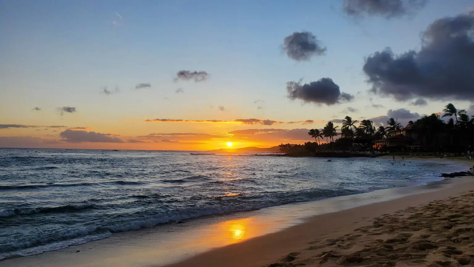 Sunset in Kauai