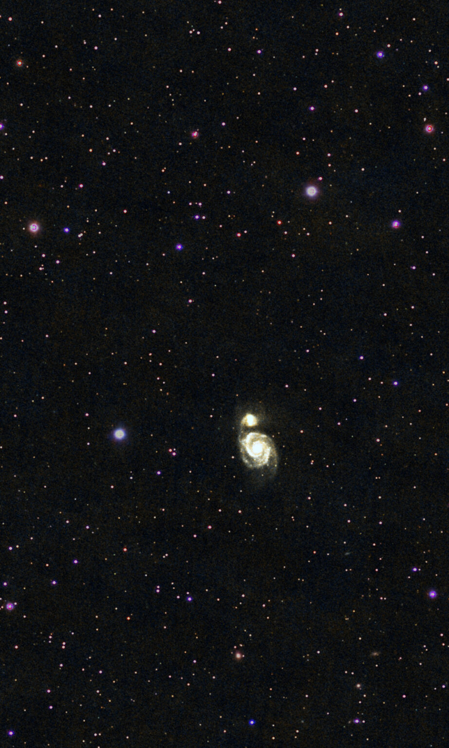M51 Whirlpool Galaxy – Cropped