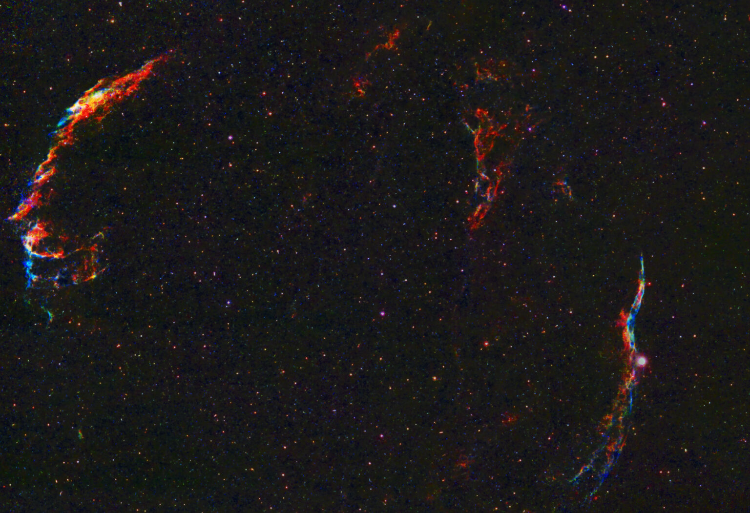 NGC6960 (edited with Astro Wizard)